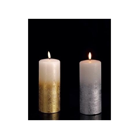 CANDELA LED CILINDRO 2ASS D7.5